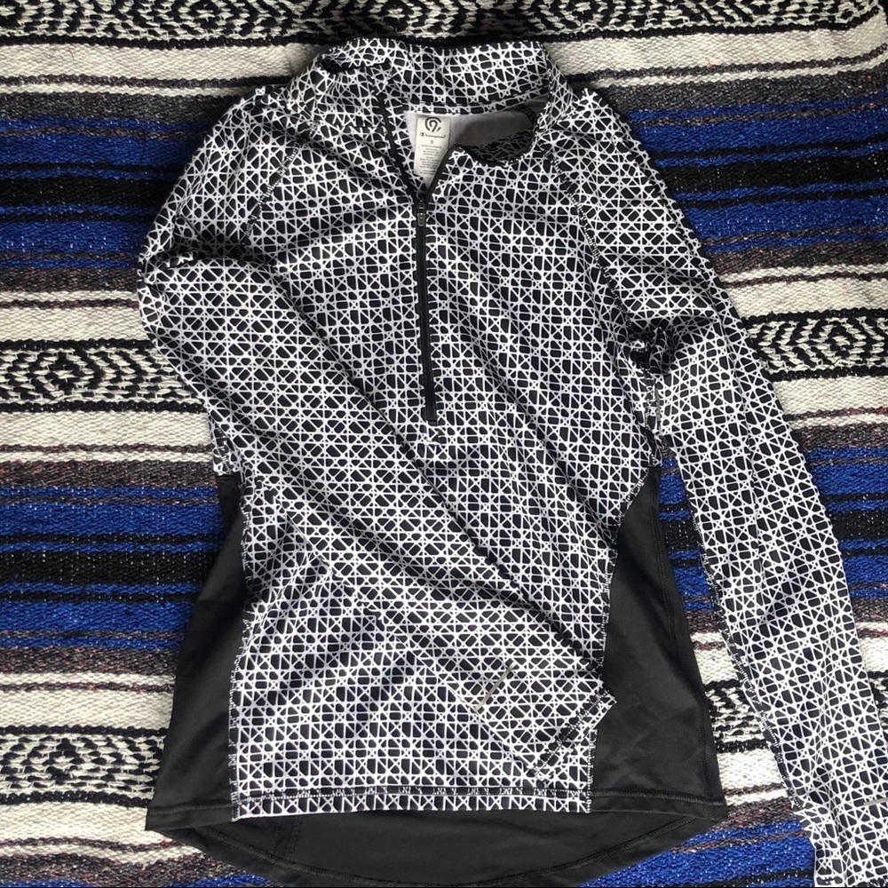 Champion Quarter Zip Long Sleeve Top